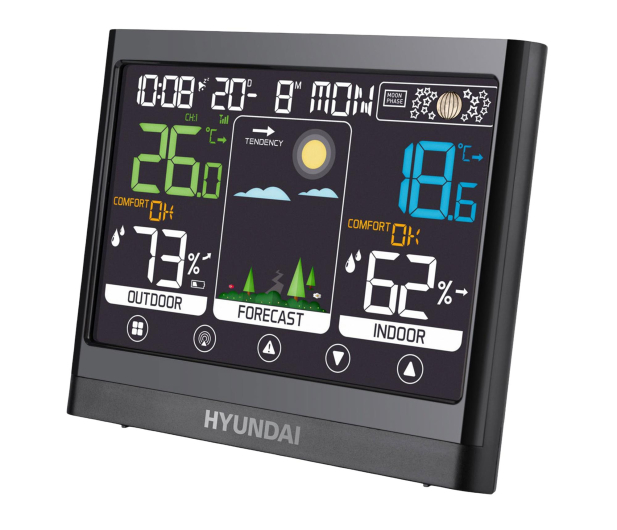 Hyundai Stacja pogodowa HY-WS2450 - 1512919 - zdjęcie 4